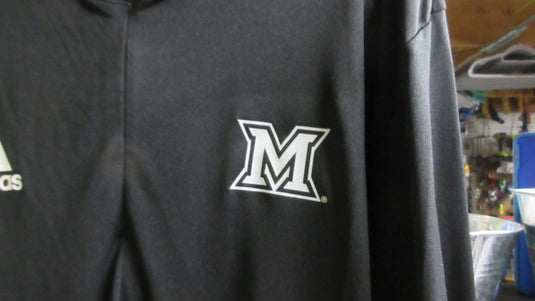 Adidas Miami University Quarter Zip Jacket - Size Medium