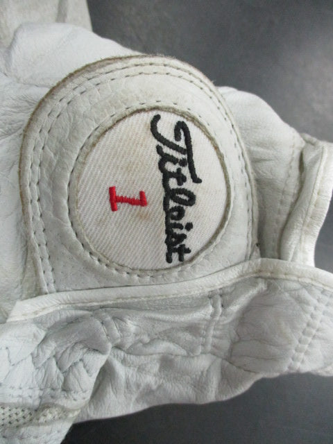 Used Titleist 1 Size Large Golf Glove -LH