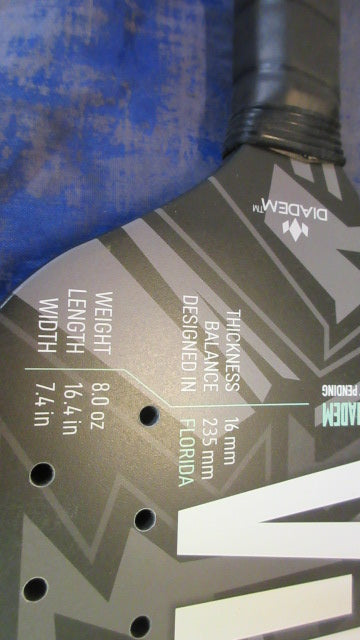 Load image into Gallery viewer, Used Diadem Vice Performance Pickleball Paddle - DEMO
