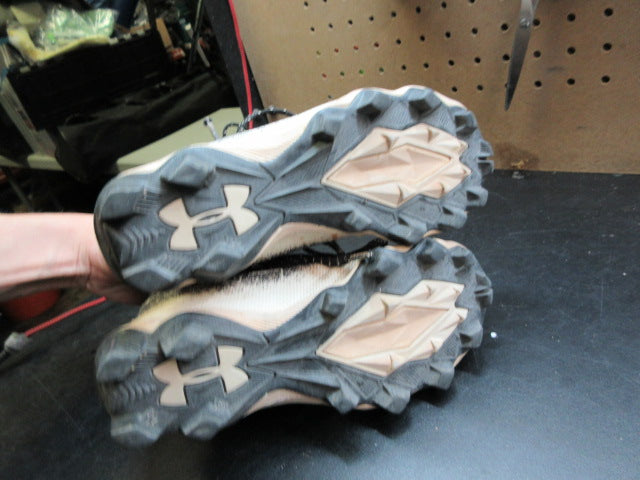 Load image into Gallery viewer, Used Under Armour Spotlight Franchise RM 2.0 Jr. Football Cleats - Size Youth 1
