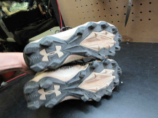 Used Under Armour Spotlight Franchise RM 2.0 Jr. Football Cleats - Size Youth 1