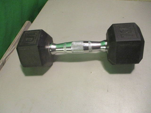 Load image into Gallery viewer, Used TSA 10 lb RubberDumbbell

