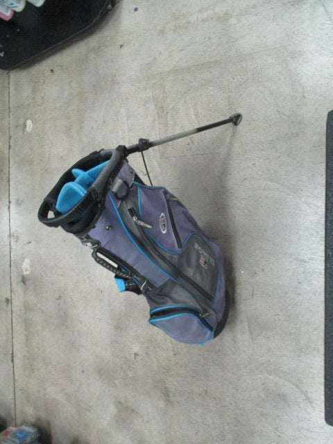 Used US Kids USKG 48 Jr Gold Stand Bag W/ Strap