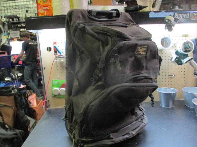 Load image into Gallery viewer, Used Rawlings Catchers Rolling Bag *HAS A HOLE*
