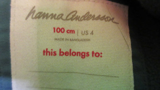 Used Hanna Andersson Snow Jacket - Size 4