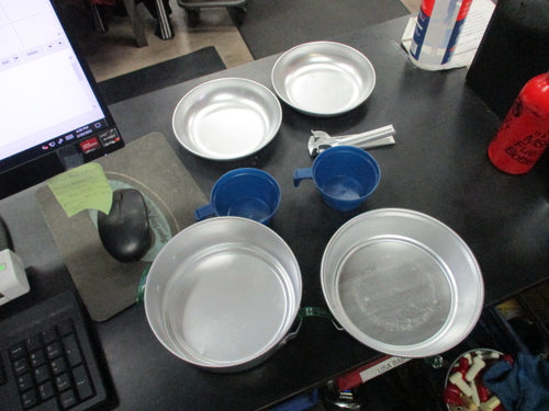 Used Portable Camp Cookwear Set