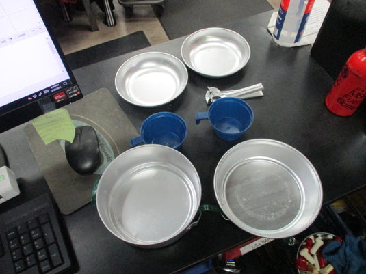 Used Portable Camp Cookwear Set