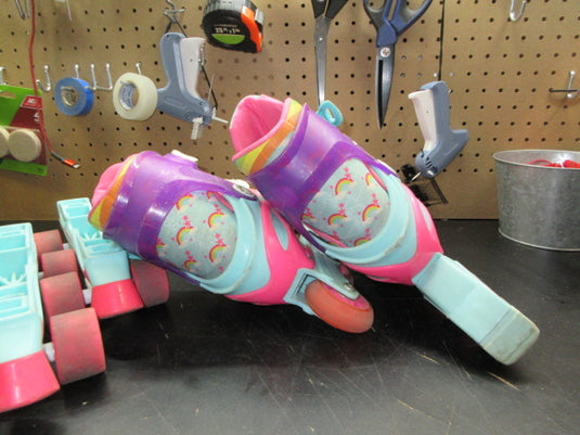 Used Roller Derby Sprinter Roller Skates/ In-line Skates - Size Youth 3-6