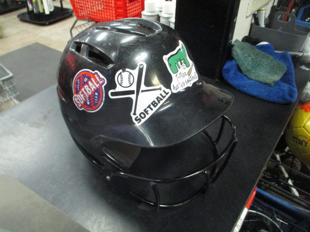 Load image into Gallery viewer, Used Demarini Batting Helmet With Mask Size 6 1/2 And Below
