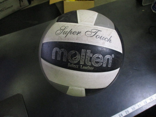 Used Molten Super Touch Select Leather Indoor Official Game Ball