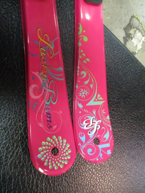 Load image into Gallery viewer, Used Lucky Bums Toddler Girls Youth Beginner Snow Skis 27"
