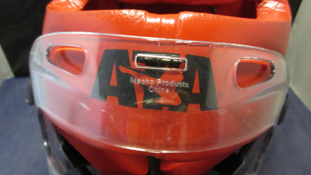 Load image into Gallery viewer, Used Macho ATA Head Gear w/ Face Mask Size Large- wear inside
