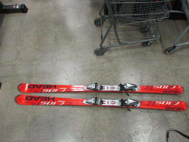 Load image into Gallery viewer, Used Head C105 177cm Skis W/ Tyrolla Bindings
