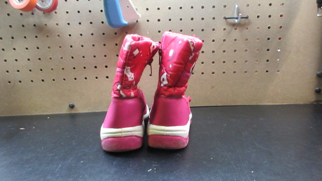 Load image into Gallery viewer, Used totes Toddler Girls Waterproof Snow Boot - Size Youth 11.5
