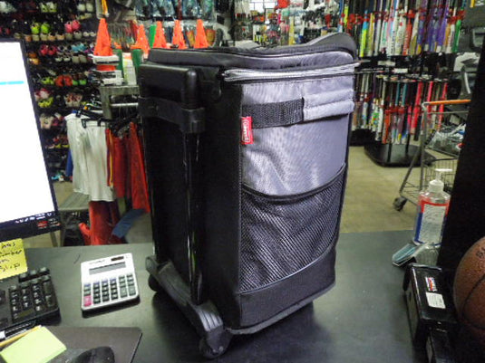 Used Coleman Wheeled Cooler with Stoarge Pockets