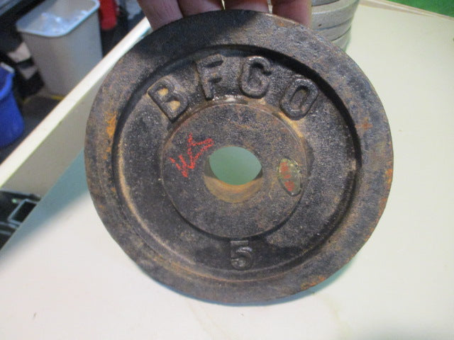 Load image into Gallery viewer, Used Standard 5LB Weight Plate
