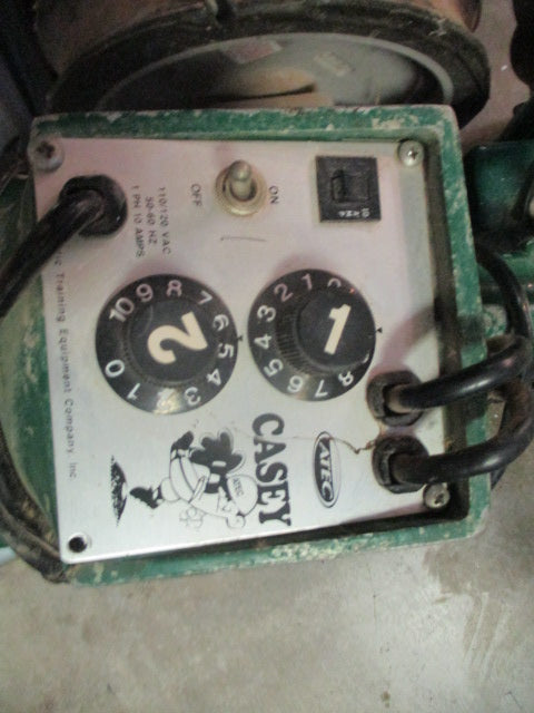 Used Atec Casey Pitching Machine - Need Wheels Has Wear Legs Can Be Used With It