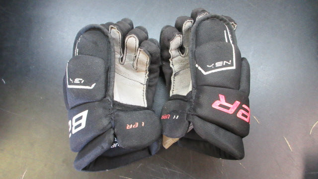 Load image into Gallery viewer, Used Bauer NSX Youth Hockey Gloves - Size 9"
