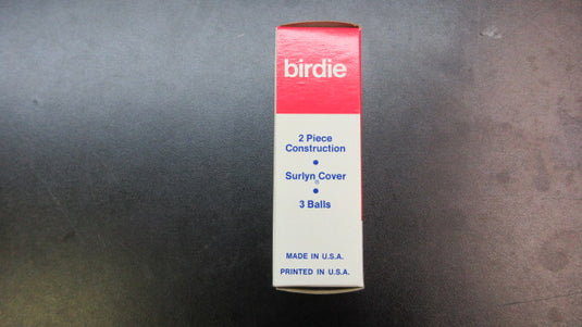 Vintage Spalding Birdie Golf Balls Set Of 3