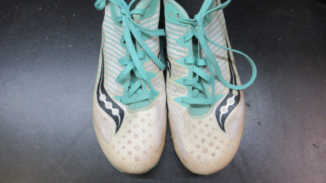 Load image into Gallery viewer, Used Saucony Vendetta Track Cleats - Size Womens 8
