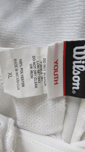 Load image into Gallery viewer, Used Wilson Baseball Pants W/ Elastic Bottoms Size Youth XL
