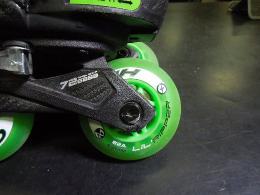 Used Mission Lil Ripper Adjustable Inline Skates Size 11-1