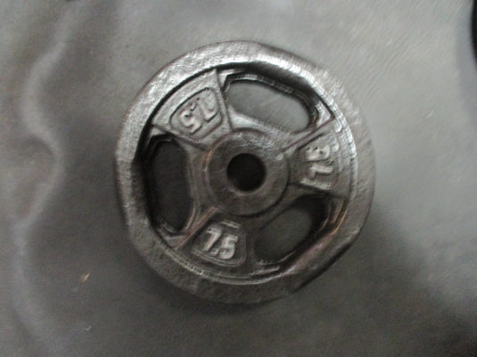 Used 7.5 lb Standard Weight Plate