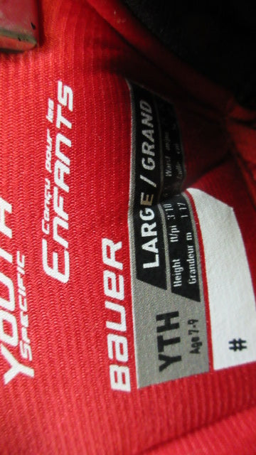 Load image into Gallery viewer, Used Bauer LIL Sport Hockey Breezers - Youth Large
