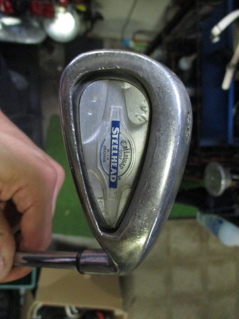Load image into Gallery viewer, Used Callaway Steelhead X-14 6pc Right Hand Iron Set 5-9i and APw NO 6 IRON
