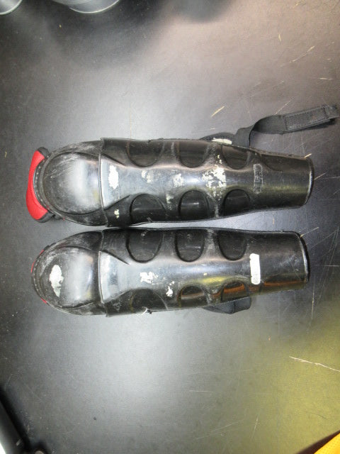 Used Easton Stealth S3 Hockey Shin Guards - Youth