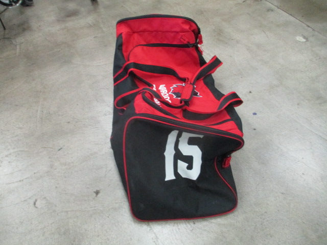 Load image into Gallery viewer, Used Wardogs Football Equipmet Duffle Bag
