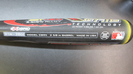 Used Louisville Slugger BESR TPX 31" 28oz Baseball Bat