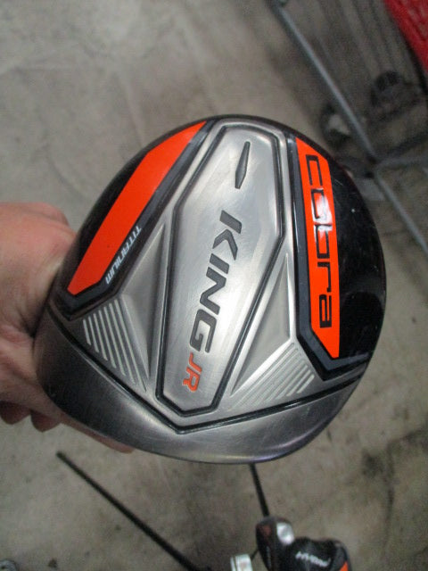 Used Cobra King Junior Complete Set Driver,H,Fairway,PW,7. Putter-RH
