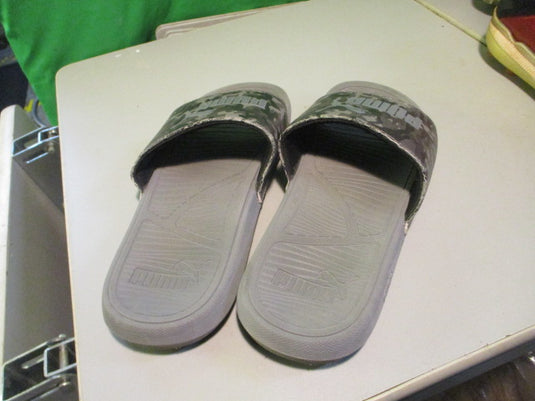 Used Puma Slide On Sandals Size 8