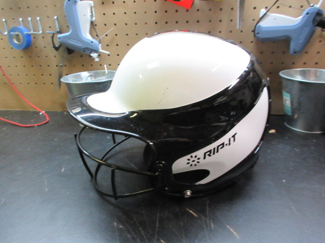 Load image into Gallery viewer, Used RIP-IT Vision Pro Matte Two Tone Softball Batting Helmet - Size 6 -6 7/8
