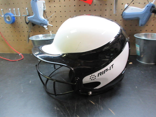 Used RIP-IT Vision Pro Matte Two Tone Softball Batting Helmet - Size 6 -6 7/8