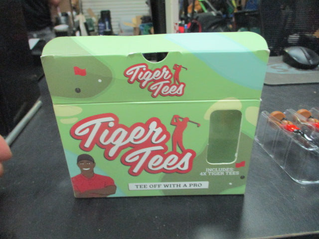 Load image into Gallery viewer, Used Tiger Tees Set Of 4 Tee Off Like A Pro
