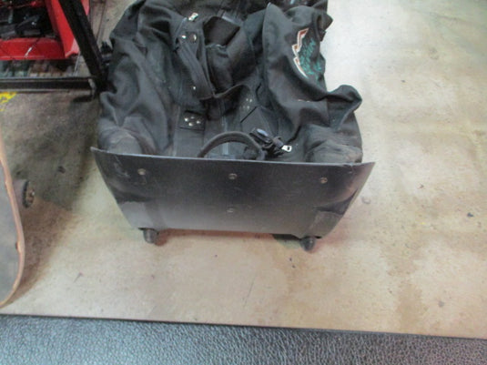 Used Club Glove Wheeled Golf Duffle Bag