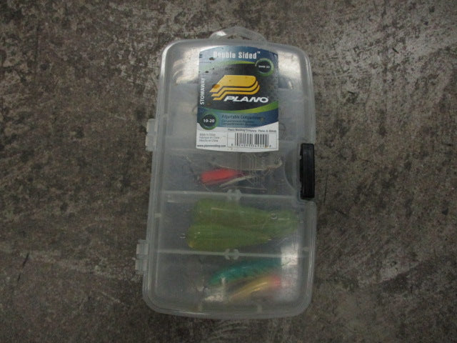 Load image into Gallery viewer, Used Plano Double Sided Mini Tackle Box Kit
