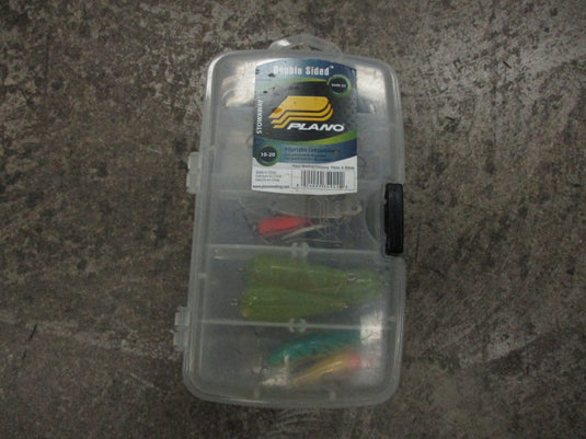 Used Plano Double Sided Mini Tackle Box Kit