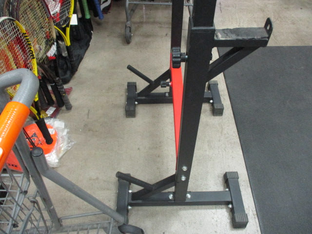 Load image into Gallery viewer, Used Adjustable Barbell Rack Stand Multi-function Squat Rack
