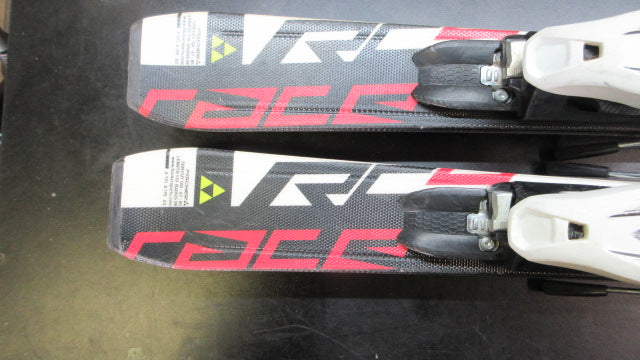 Load image into Gallery viewer, Used Fischer RC4 Race Jr. Skis ?+ FJ4 AC Jr. Rail Bindings - 110
