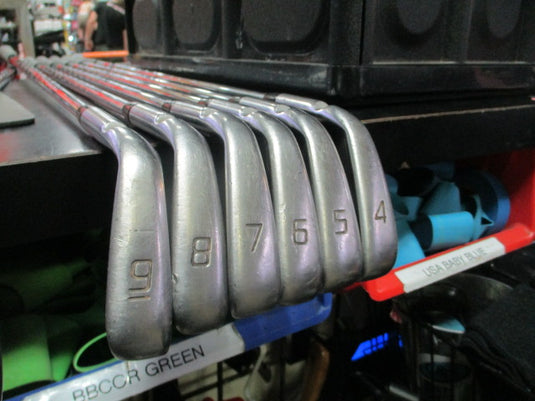 Used Ping i E1 7pc Set 4 - 9 and Wedge with KBS Tour 130x Shaft RH
