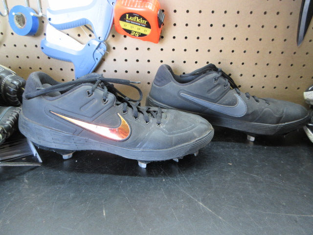 Load image into Gallery viewer, Used Nike Mens Alpha Huarache Elite 2 Low Metal Baseball Cleats - Size 12
