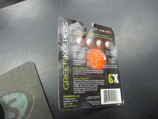 Used Greenkeeper Line M Up Pro Golf Ball Line Tool