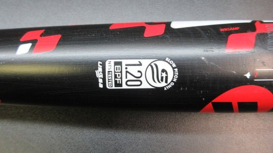 Used Worth AMP 33" -8 Slowpitch Softball Bat