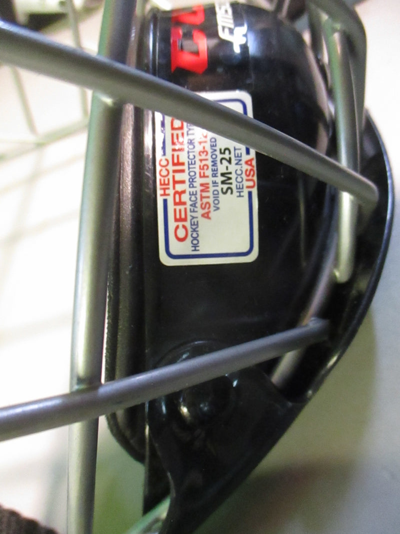 Load image into Gallery viewer, Used CCM FM50S Size S/M Hockey Helmet Mask
