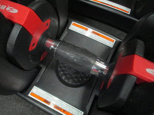 Used BowFlex SelectTech 552 52.5lb Adjustable Dumbbells (Must Sign Waiver)