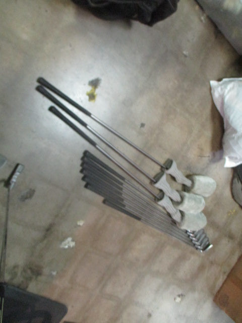 Used Wilson Pro Staff Tour Oversized Iron Set 3-9, Driver,3W,5W Missing 6- RH