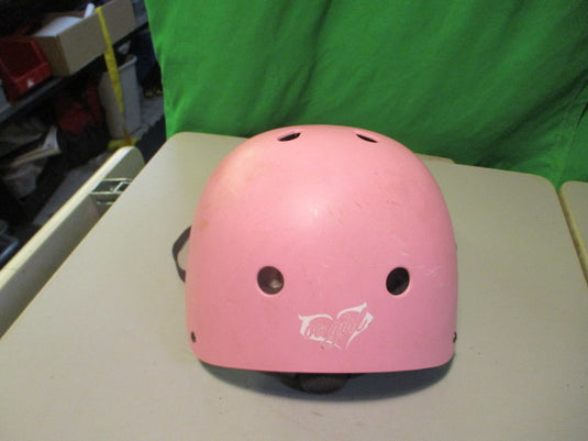 Used Pink Size 51-54Cm Bicycle Helmet